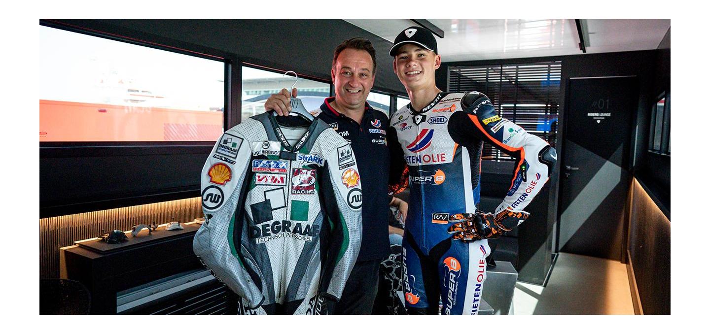 Two generations of REV’IT! Riders