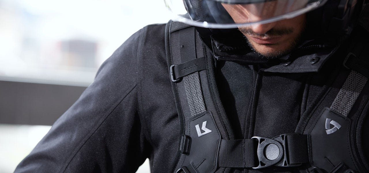 motorcycle backpack load 22l h2o