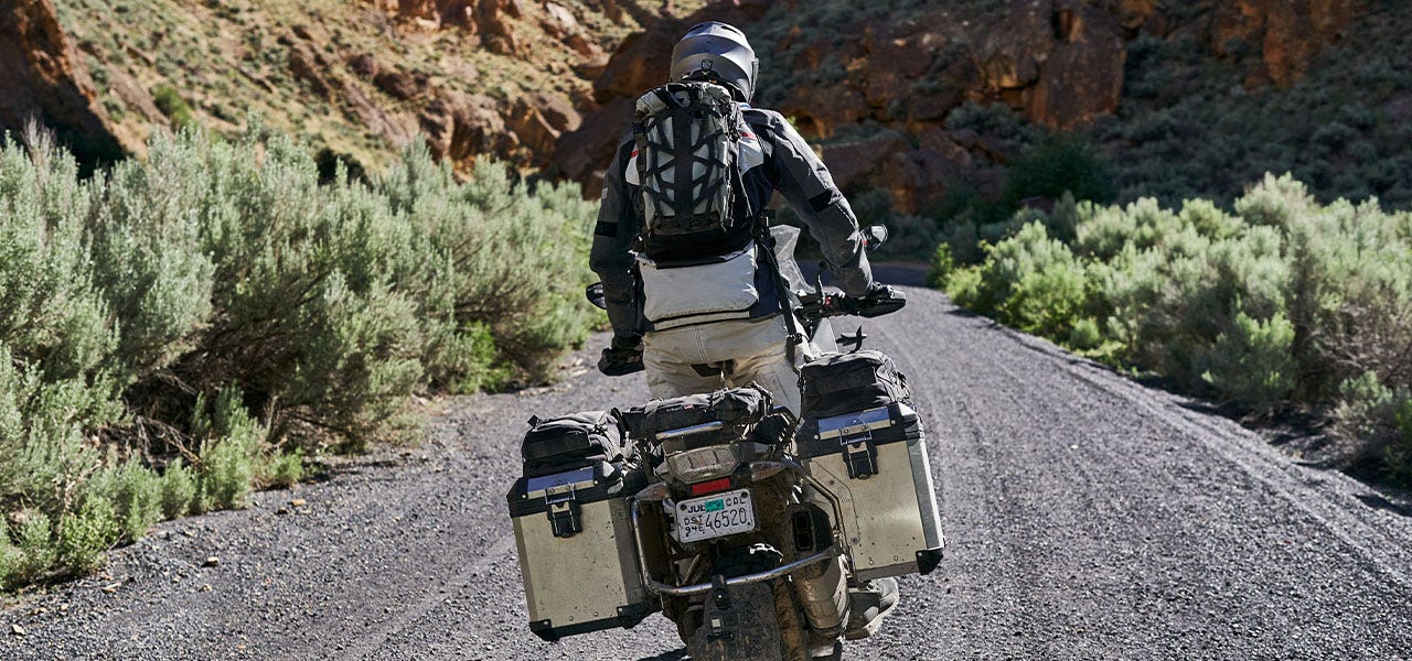 motorcycle backpack barren 18l h2o