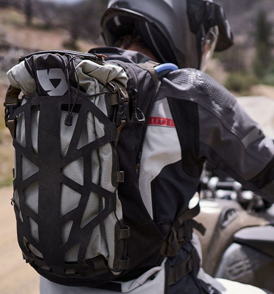 motorcycle backpack barren 18l h2o