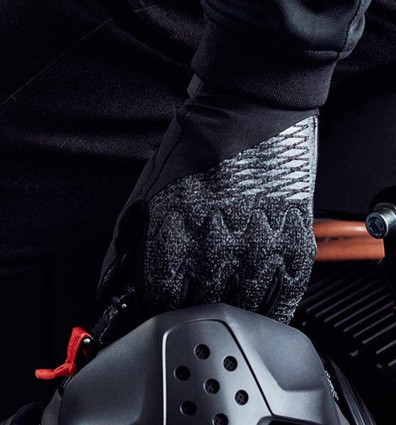 motorcycles gloves slate h2o