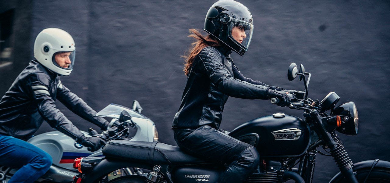 motorcycle jacket luna ladies