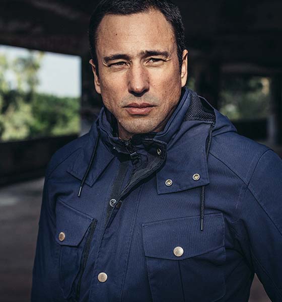motorcycle jacket triomphe