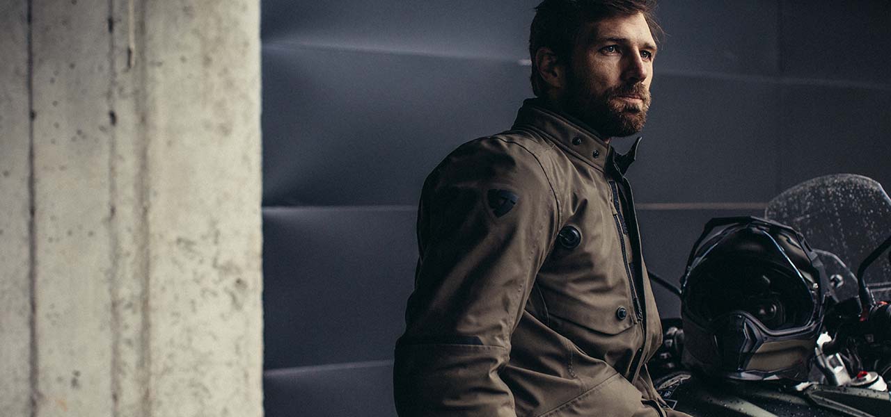 motorcycle jacket trench gtx