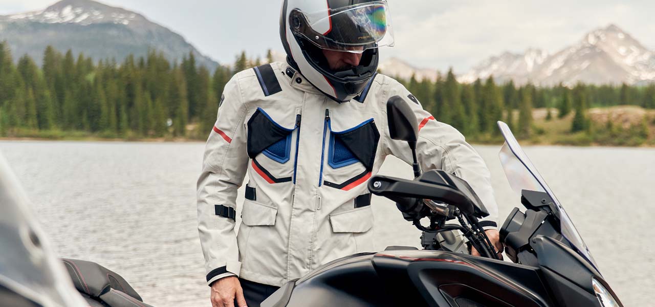 motorcycle jacket vertical gtx