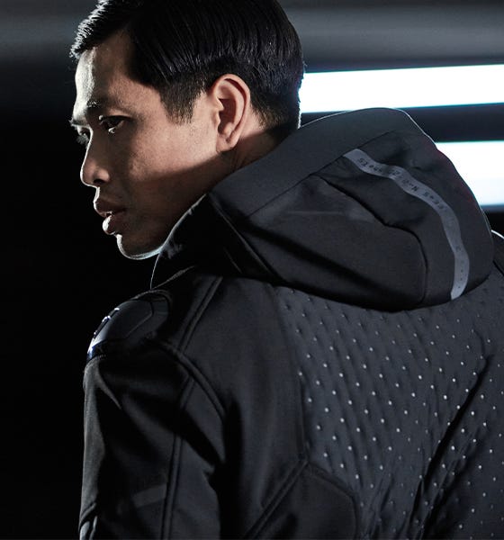 motorcycle jacket iridium h2o